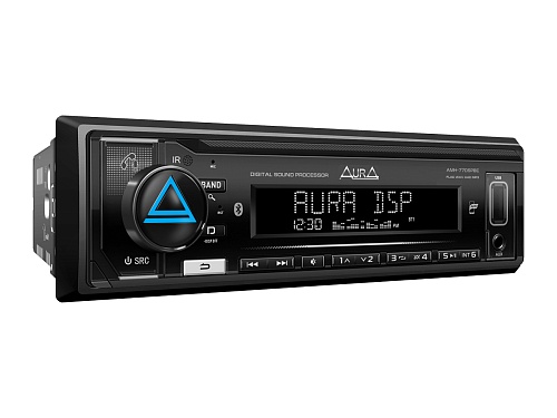USB-ресивер 1DIN AurA AMH-77DSP BLACK EDITION (2023)