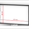 рамка 2DIN Универсальная для Toyota (173*98 mm) Carav
