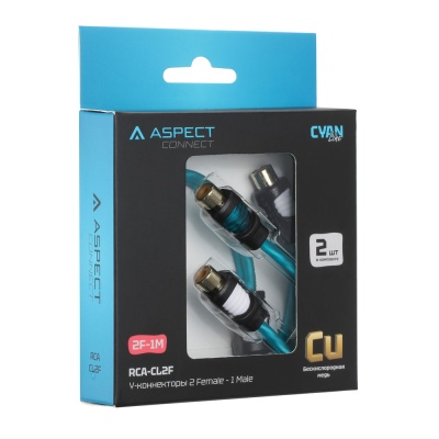 Y-коннектор Aspect RCA-CL2F
