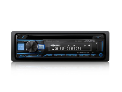 CD/USB-ресивер 1DIN Alpine CDE-203BT