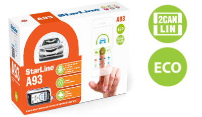 Автосигнализация StarLine A93 v2 2CAN+2LIN ECO