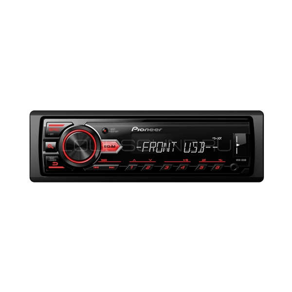 Автомагнитолы USB-ресивер 1DIN Pioneer MVH-85UB купить по доступной цене в интернет - магазине