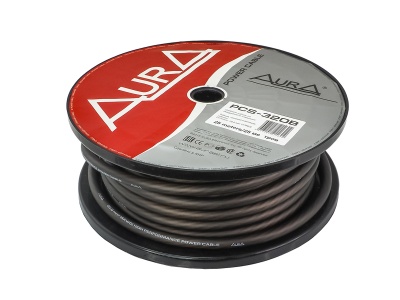 Силовой кабель AurA PCS-320B 4GA черный