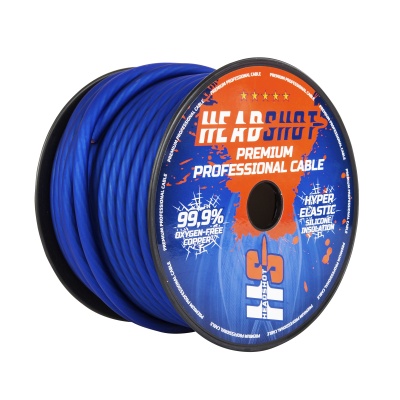 Силовой кабель Kicx Headshot POFC430B 4AWG (синий)