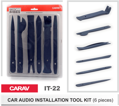 Набор инструментов для установщика Car Audio (6 предметов) Carav IT-22