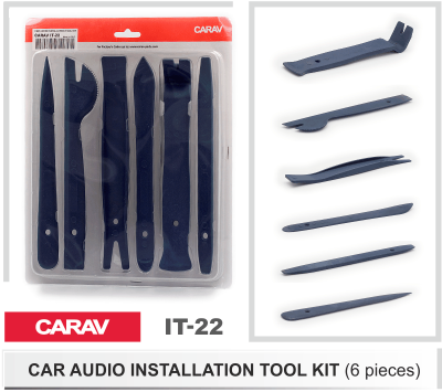 Набор инструментов для установщика Car Audio (6 предметов) Carav IT-22