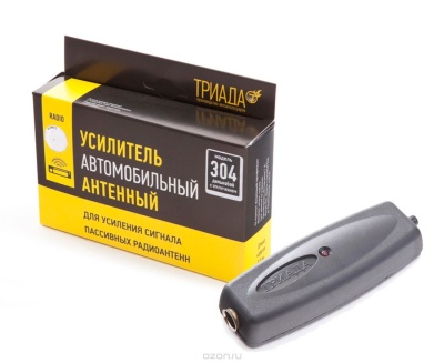 Антенный усилитель "Триада-304" 24 дБ АМ, УКВ и FM с отключением усиления