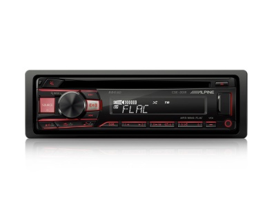 CD/USB-ресивер 1DIN Alpine CDE-201R