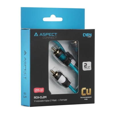 Y-коннектор Aspect RCA-CL2M