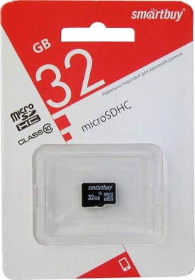 32GB карта памяти Smartbuy microSDHC UHS-I CL10