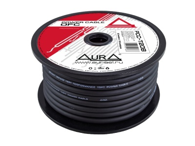 Силовой кабель AurA PCC-T20B 4GA черный