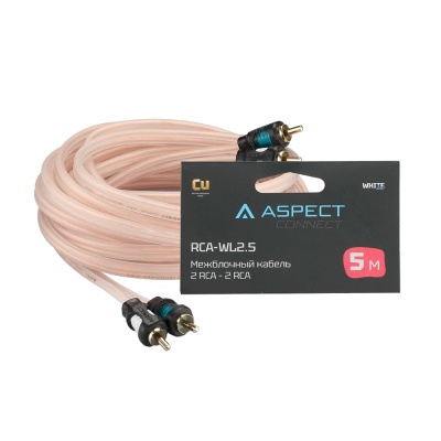 Межблочный кабель Aspect RCA-WL2.5