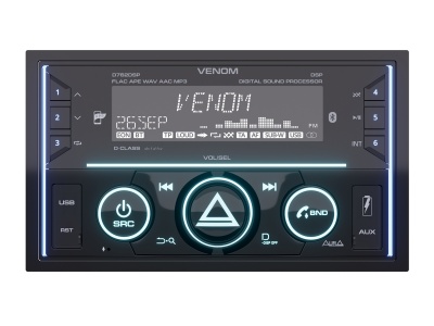 USB ресивер 2DIN AurA VENOM-D762DSP