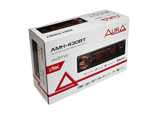 USB-ресивер 1DIN AurA AMH-430BT