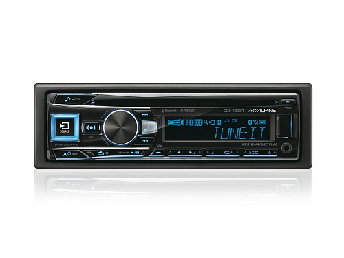 CD/USB-ресивер 1DIN Alpine CDE-193BT