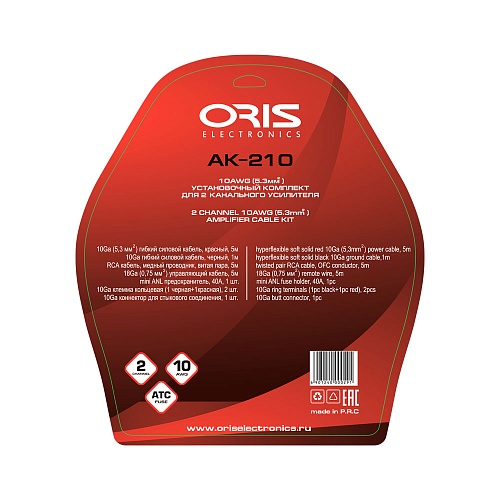 Комплект проводов Oris Electronics AK-210