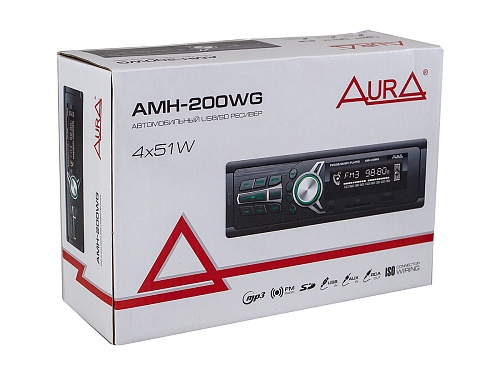 USB-ресивер 1DIN AurA AMH-200WG