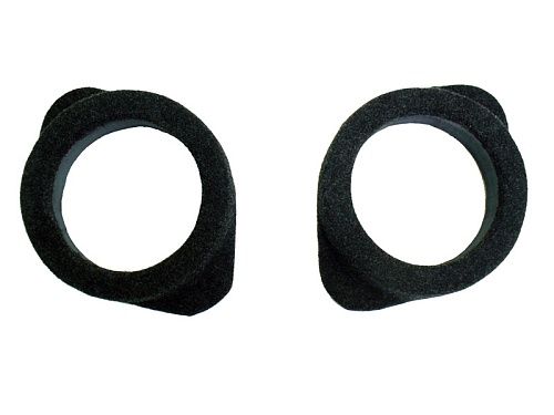 Проставка акустическая круг D16.5 КОЖА (черная) без наклона