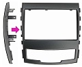 рамка Ssang Yong Actyon 2011-13 2din (без крепежа)