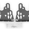 рамка 2DIN Универсальная (крепления боковые) Carav