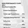 Тонировочная пленка SOLARNEX HPC 15%
