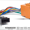 Разъем для ресивера Kenwood / JVC 16-pin(22x10mm) -&amp;gt; ISO(f) Carav