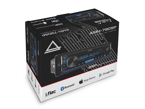 USB-ресивер 1DIN AurA AMH-78DSP (2023)