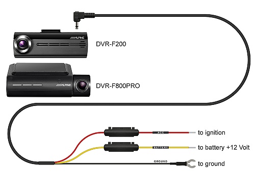 Видеорегистратор Alpine DVR-F200