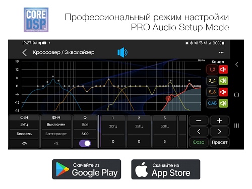 USB-ресивер 1DIN AurA INDIGO-876DSP