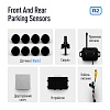TEYES Front and rear Parking 8 Sensors 