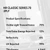 Тонировочная пленка SOLARNEX NR CLASSIC 70%