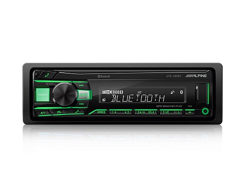 USB-ресивер 1DIN Alpine UTE-201BT
