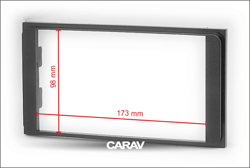 рамка 2DIN Универсальная для Toyota (173*98 mm) Carav