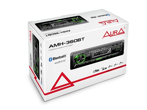 USB-ресивер 1DIN AurA AMH-360BT
