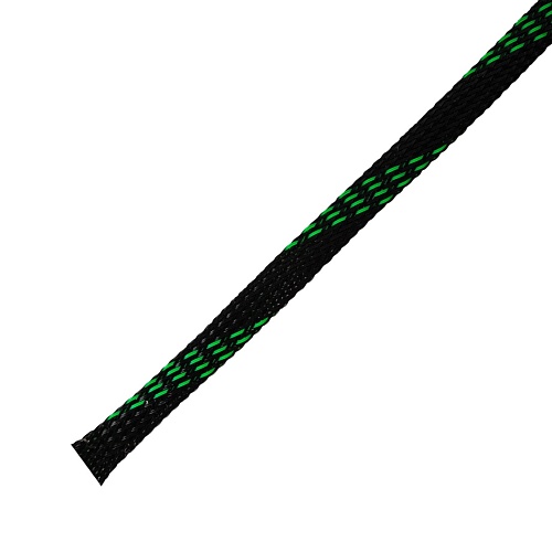Полиэстеровый рукав Kicx KSS-10-100BG черный/зеленый
