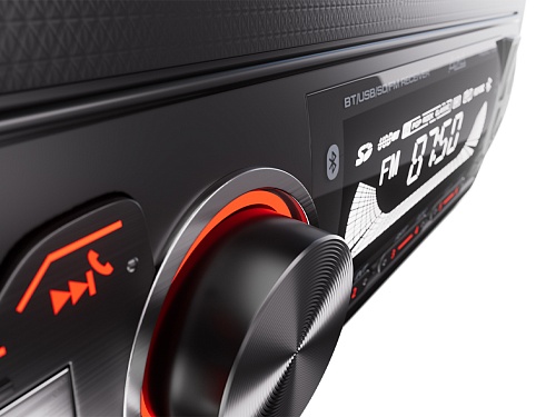 USB-ресивер 1DIN AurA FIREBALL-103BT