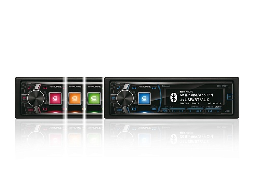 CD/USB-ресивер 1DIN Alpine CDE-178BT