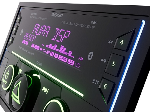 USB ресивер 2DIN AurA INDIGO-847DSP Mk II