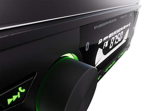 USB-ресивер 1DIN AurA FIREBALL-201BT