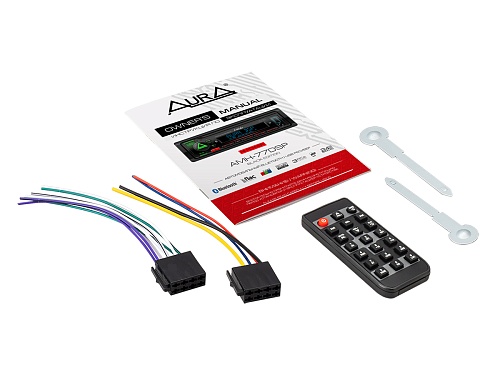 USB-ресивер 1DIN AurA AMH-77DSP BLACK EDITION (2023)