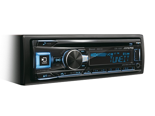 CD/USB-ресивер 1DIN Alpine CDE-193BT