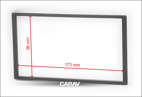 рамка 2DIN Универсальная (173*98 mm) Carav 11-902