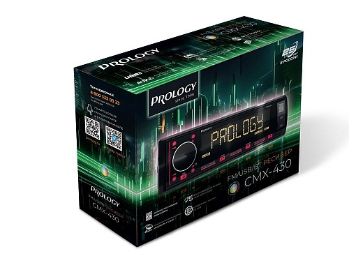 USB-ресивер 1DIN Prology CMX-430