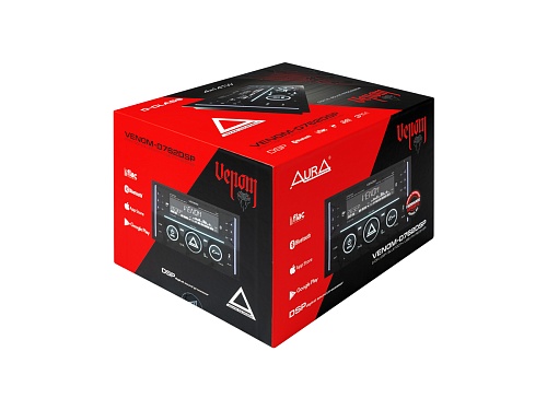 USB ресивер 2DIN AurA VENOM-D762DSP